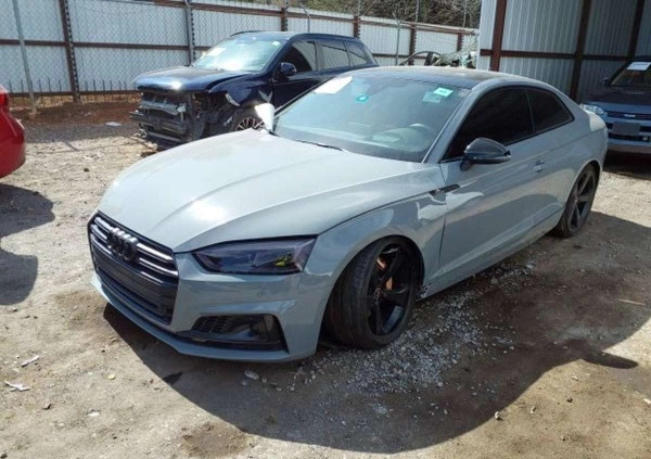 Audi S5 cena 99000 przebieg: 76863, rok produkcji 2019 z Międzylesie małe 67